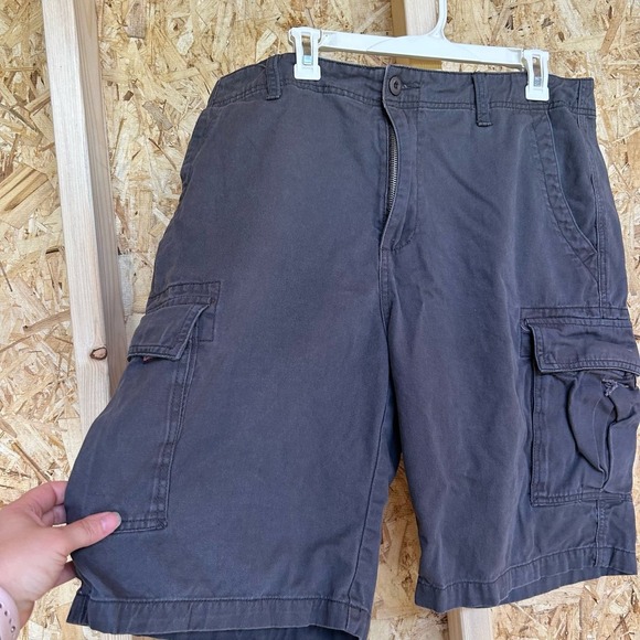 Plugg Men’s Cargo Shorts Size 38 Outdoor 11 Inseam Hiking Camping Fishing Tag 36 - Picture 2 of 15